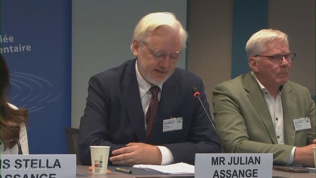 „Journalismus ist kein Verbrechen“: Julian Assange spricht vor Europarat in Straßburg