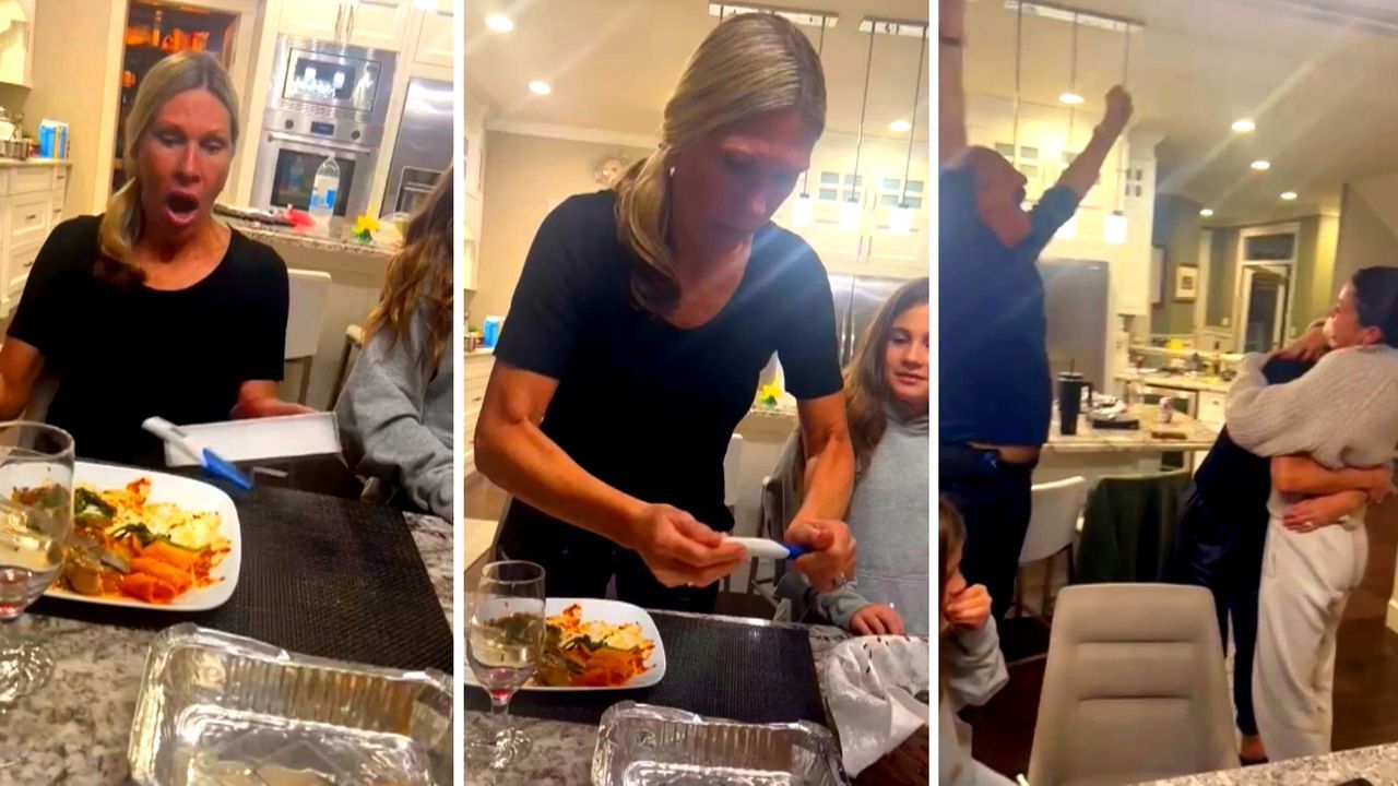 Frau schenkt Schwiegermutter Schwangerschaftstest – dann fließen Freudentränen