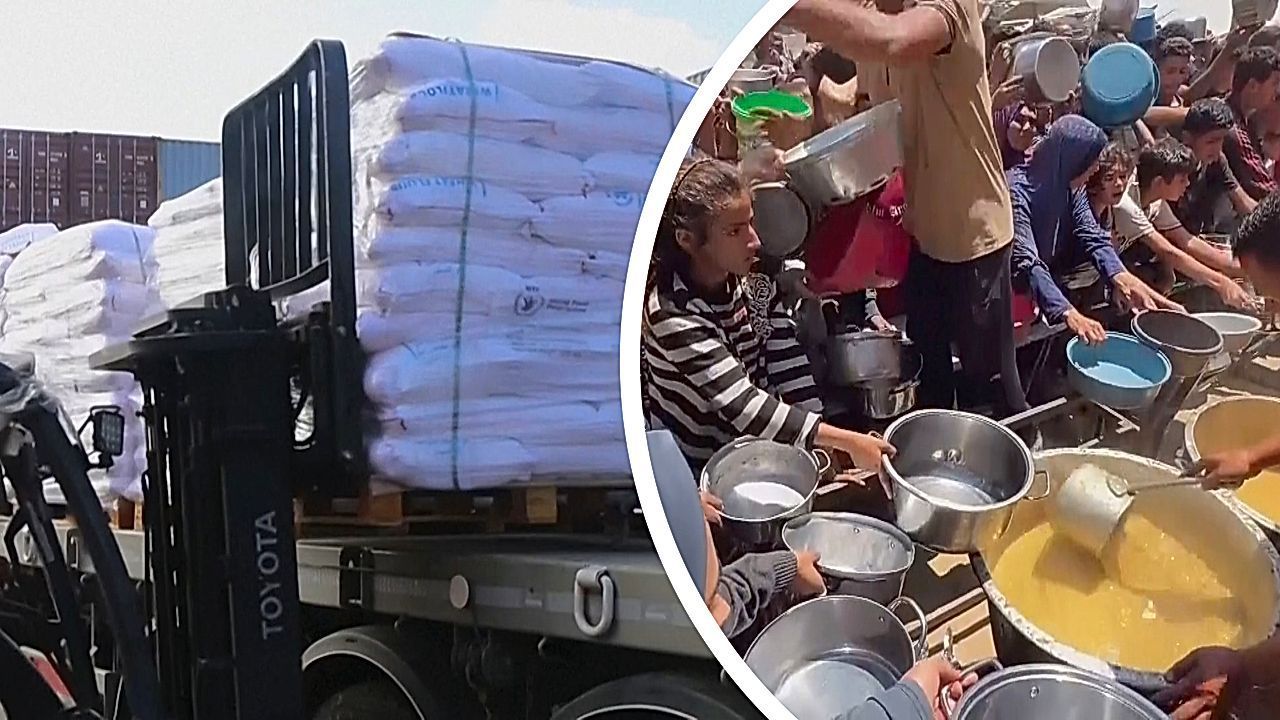 Verteilung von Hilfsgütern in Gaza gestartet – Hamas ruft zum Boykott auf