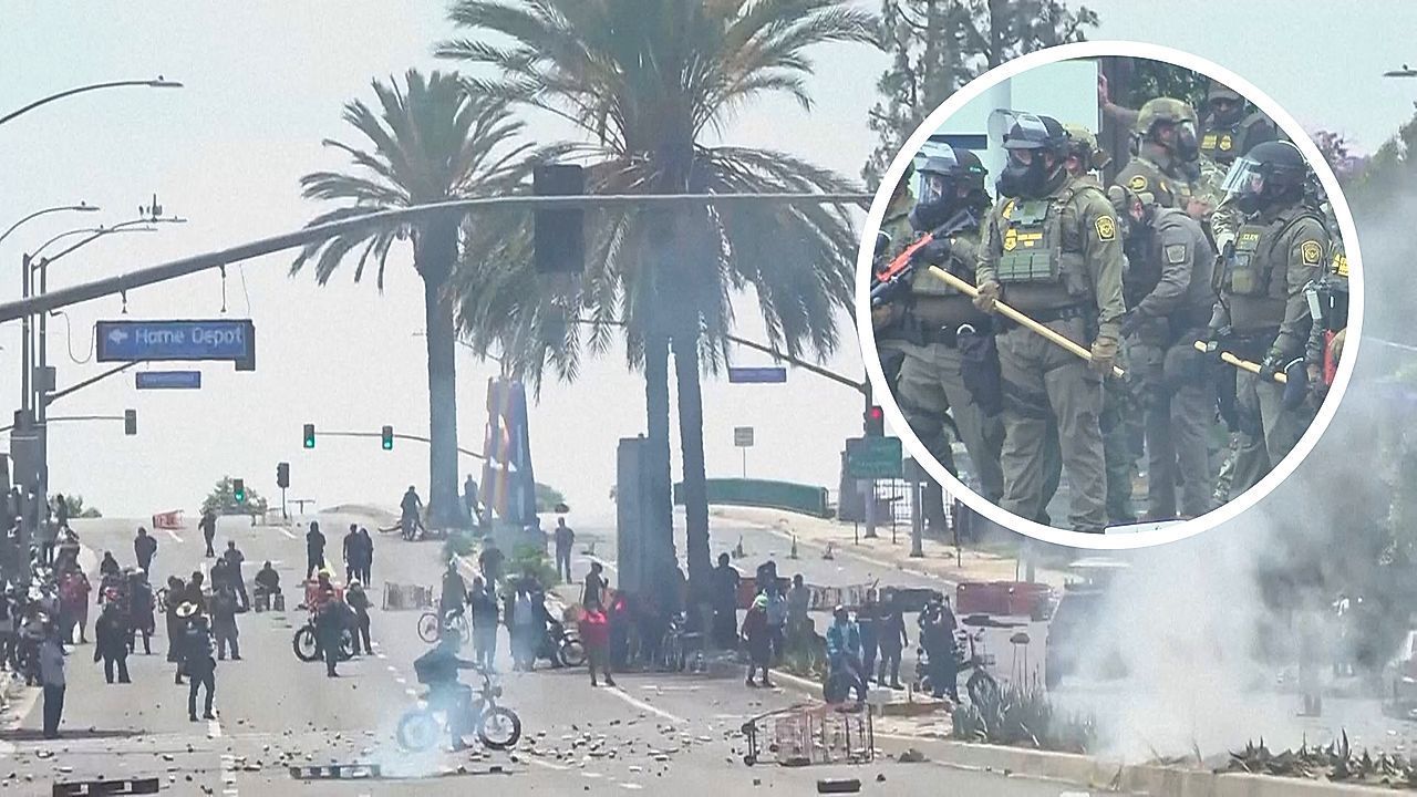 Video: Proteste in L.A. gegen ICE-Einsatz: Trump setzt Nationalgarde ein