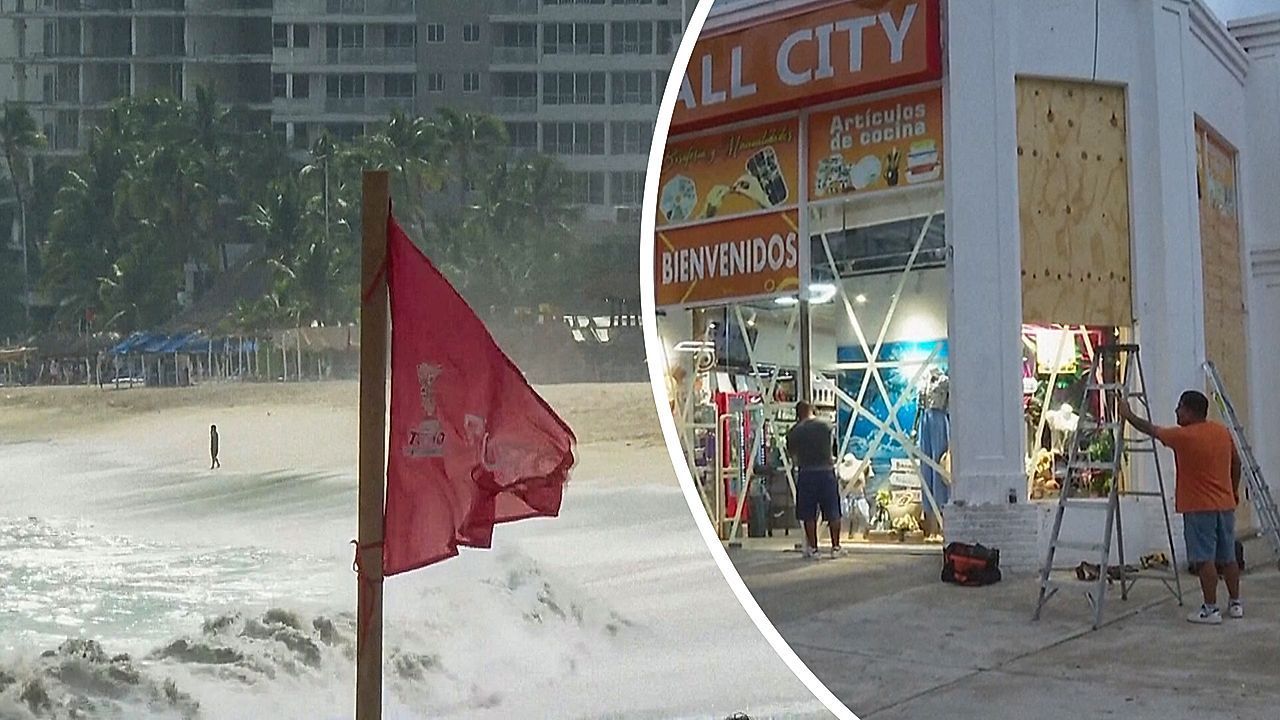 „Extrem gefährlich“: Hurrikan Erick rast auf Mexikos Pazifikküste zu