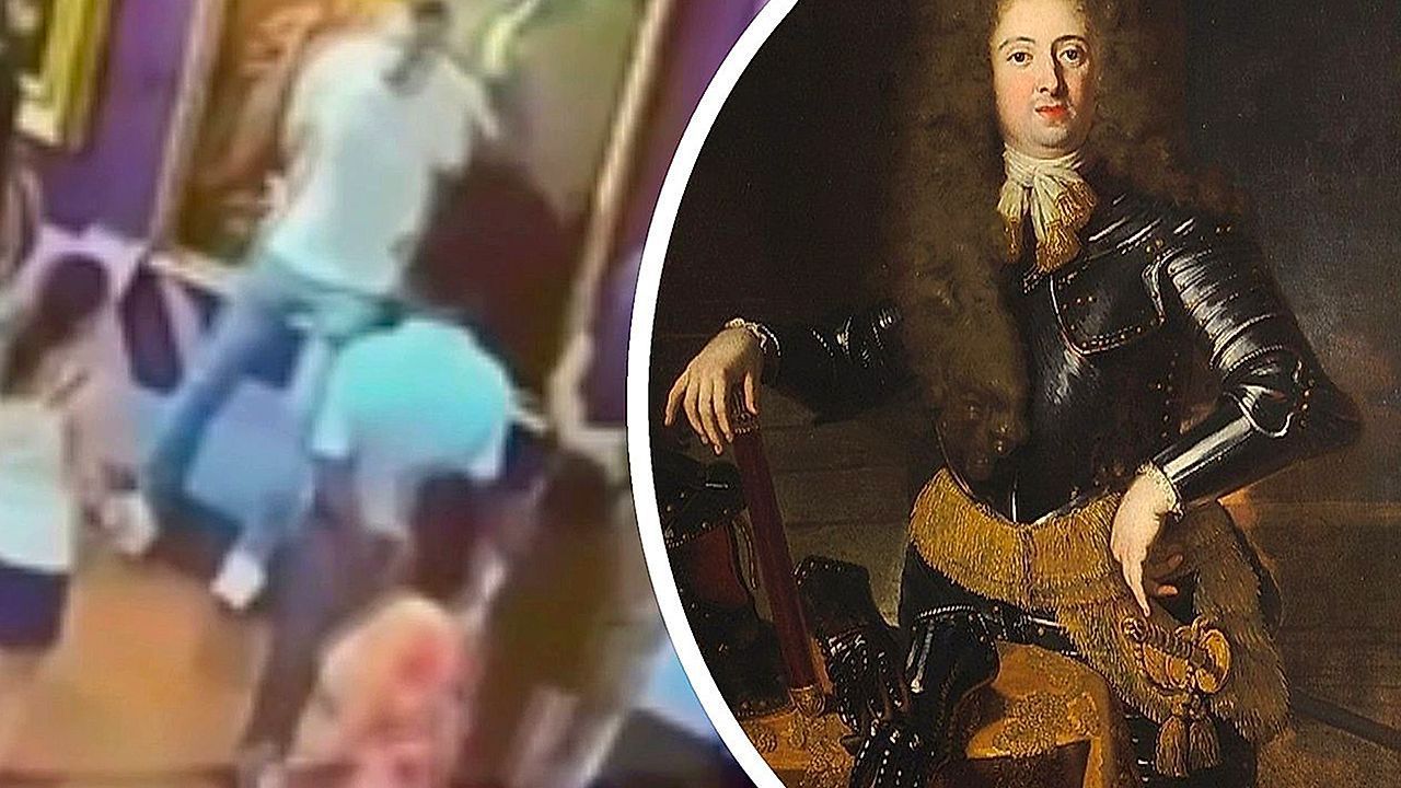 Selfie geht daneben: Mann reißt beim Posieren Loch in historisches Gemälde