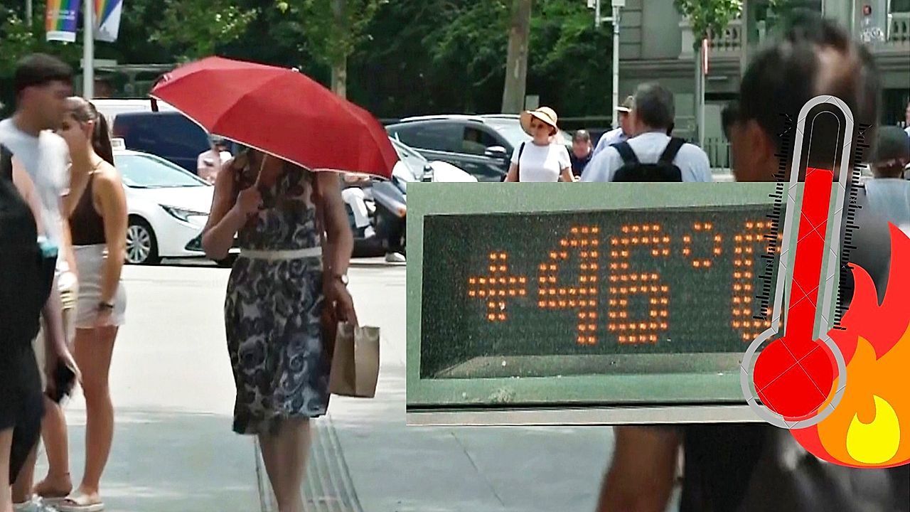 Video: Hitze in Europa: 46 Grad in Madrid – UN warnt vor zukünftigen Extremwerten