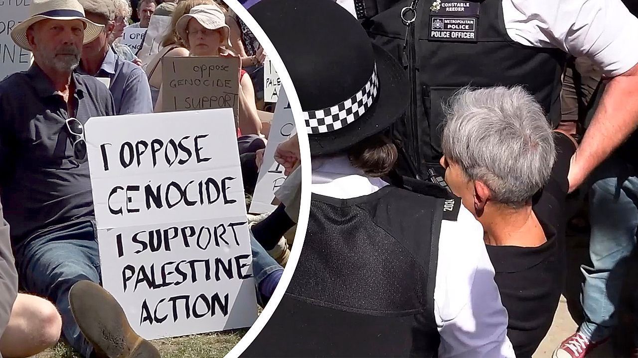 Verbot von „Palestine Action“: 474 Festnahmen bei propalästinensischen Demo in London