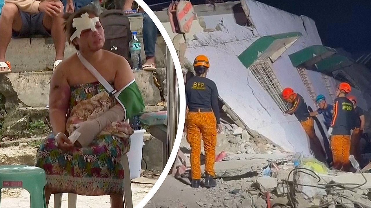 Rund 2.300 Nachbeben: Opferzahl auf den Philippinen steigt auf 72