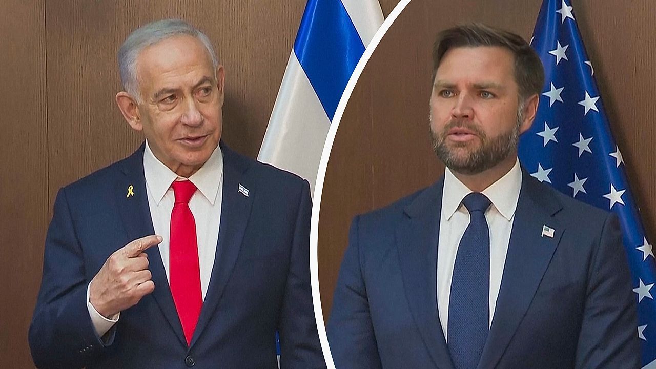 Video: US-Vizepräsident Vance in Israel: „Sehr schwierige Aufgabe“ in Gaza