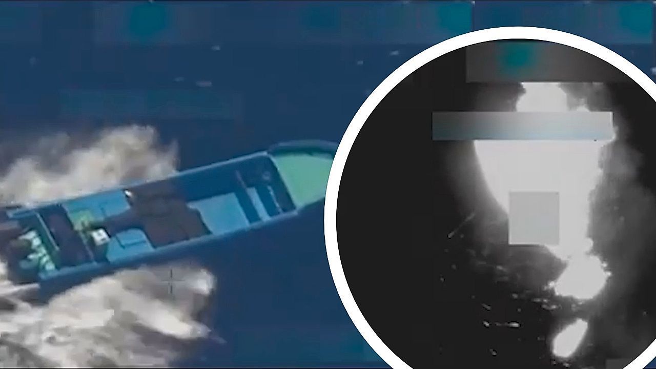 Video: US carries out lethal strike on suspected drug smuggling vessel in Pacific