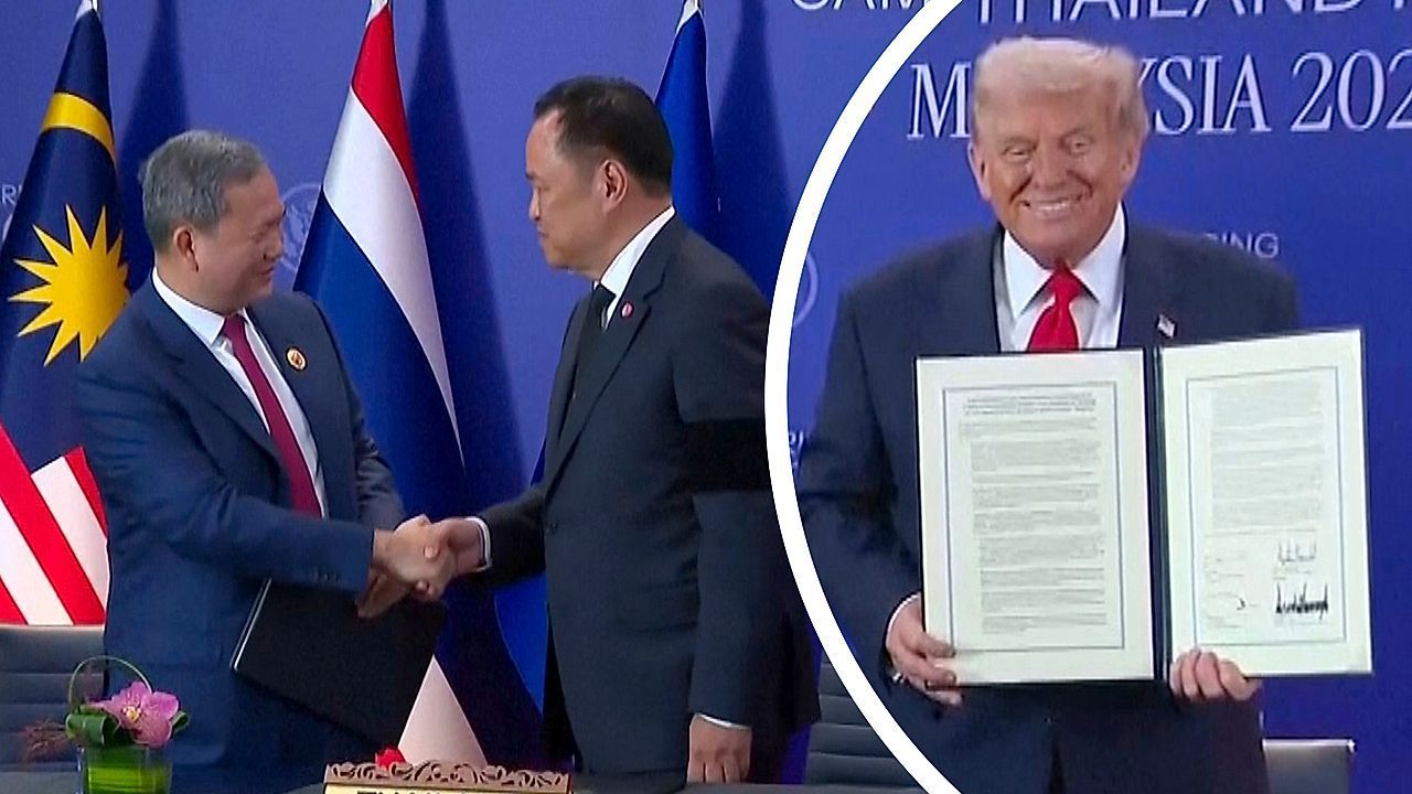 Trump sieht sich als Friedensstifter: Thailand und Kambodscha unterzeichnen Waffenstillstand