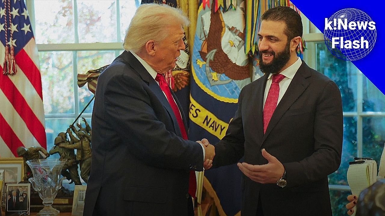 k!News-Schlagzeilen: Trump lobt Syriens Übergangspräsidenten, Terroranschlag in Delhi, Connolly vereidigt