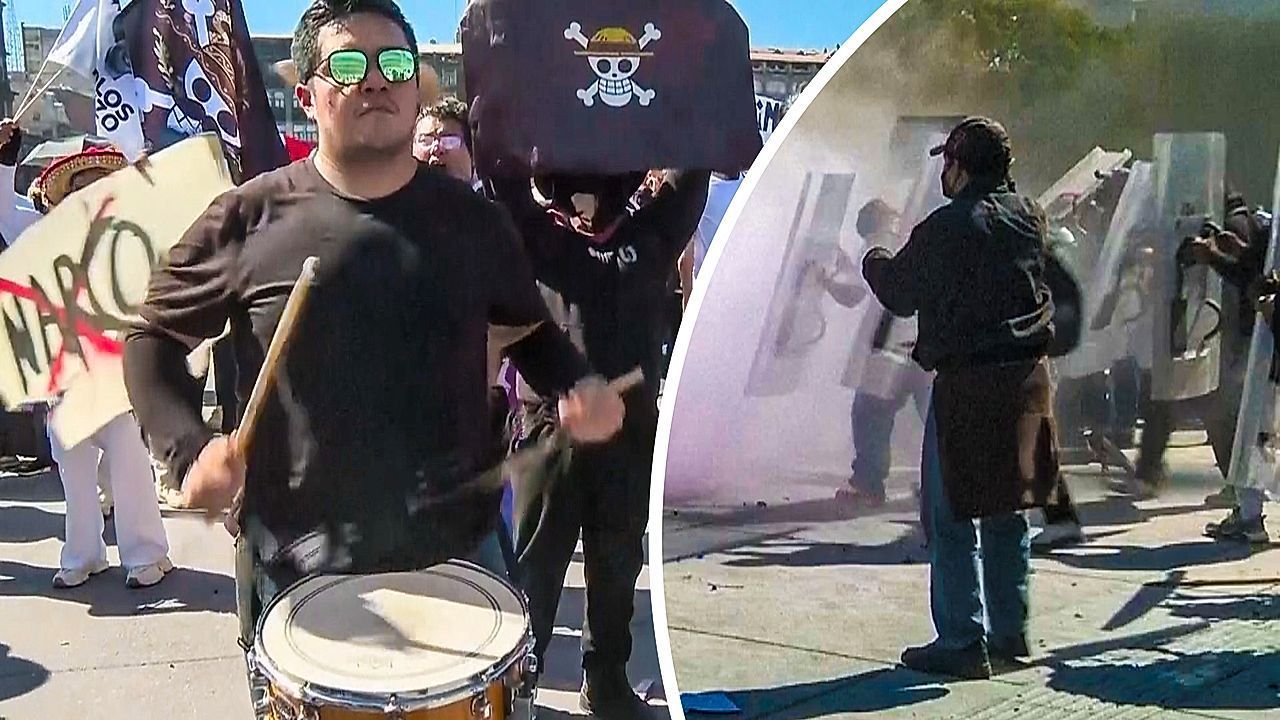 Gen Z demonstriert in Mexiko: Ausschreitungen bei Protesten gegen Gewalt