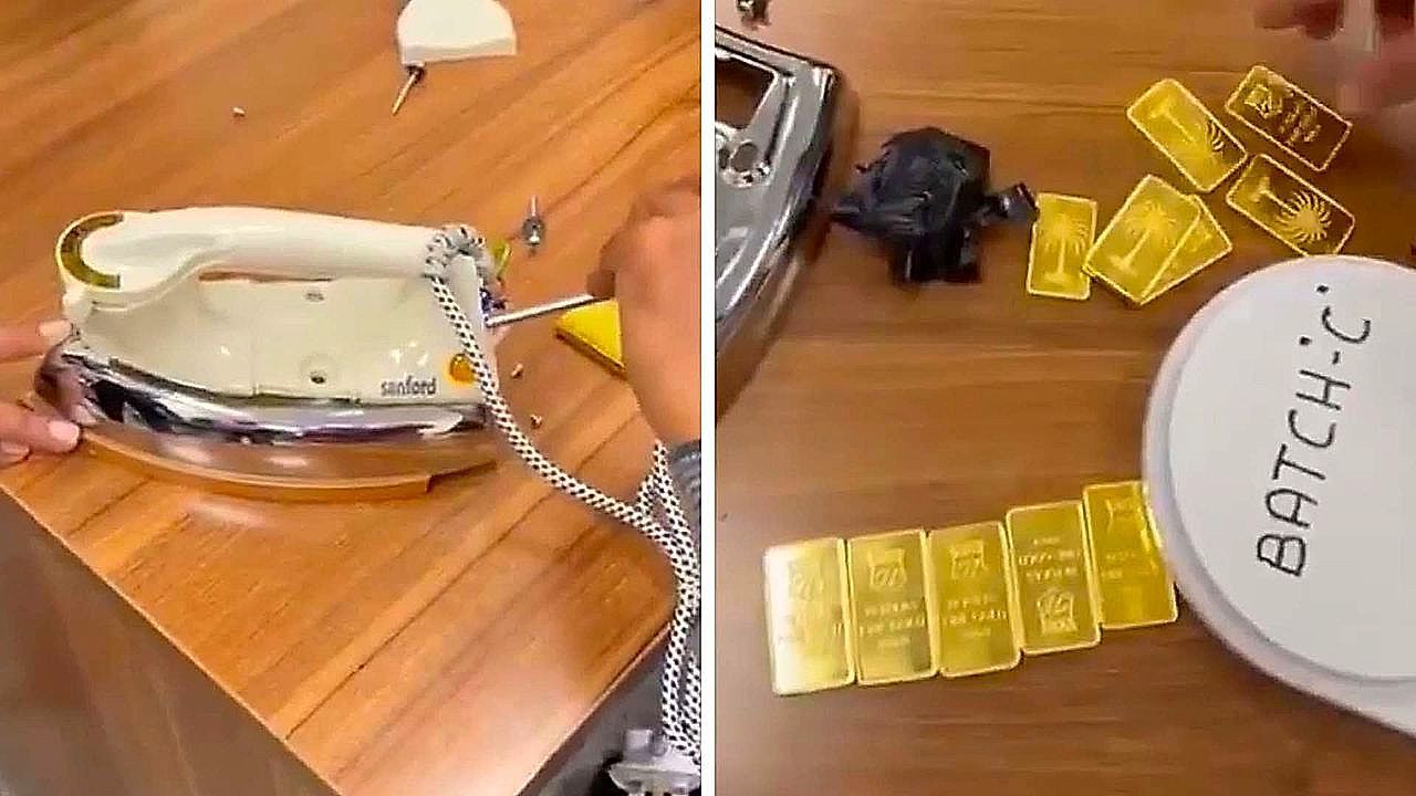 Video: Jackpot! Baggage inspection at airport reveals 11 gold bars worth nearly $174,859