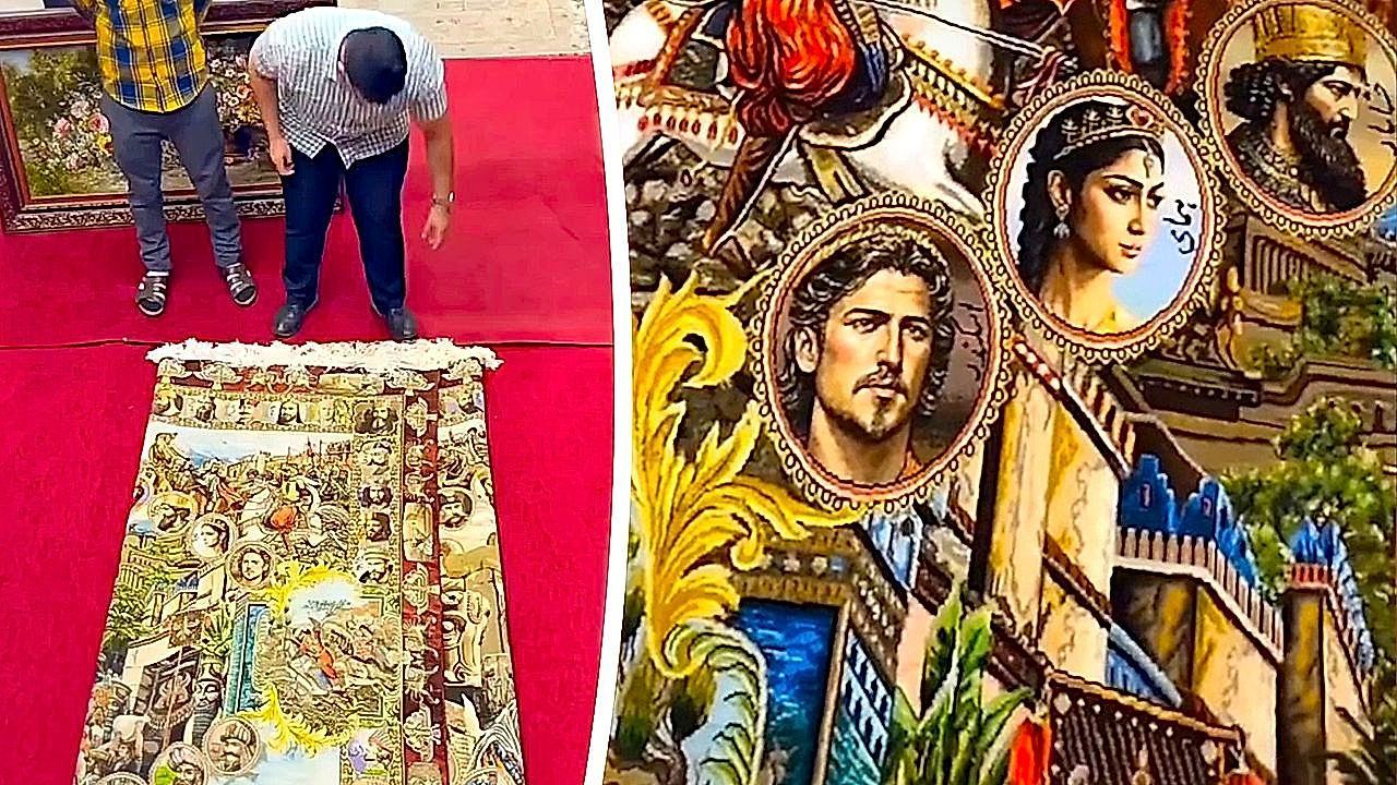 Video: Persian masterpiece draws global attention with six-figure price tag