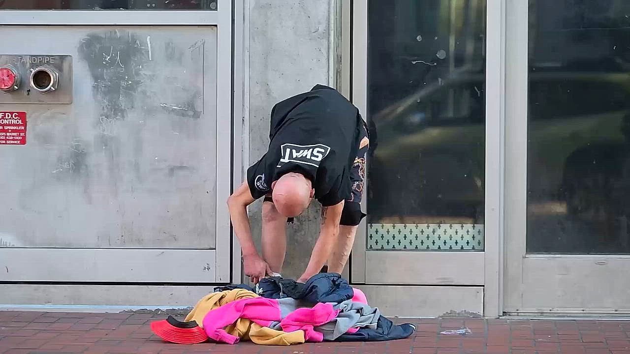 Video: Footage shows homeless individuals on San Francisco streets