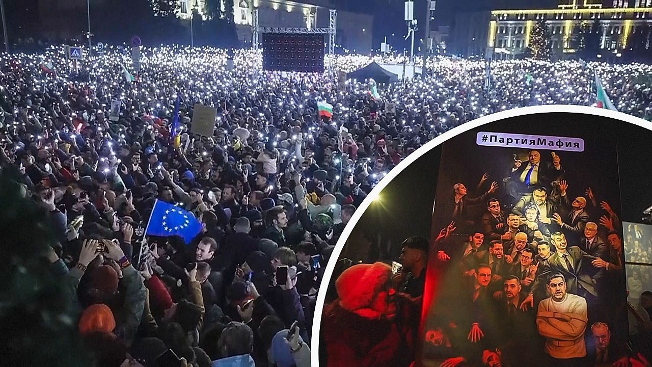 Video: Massenproteste in Bulgarien: Hunderttausende erzwingen Rücktritt der Regierung