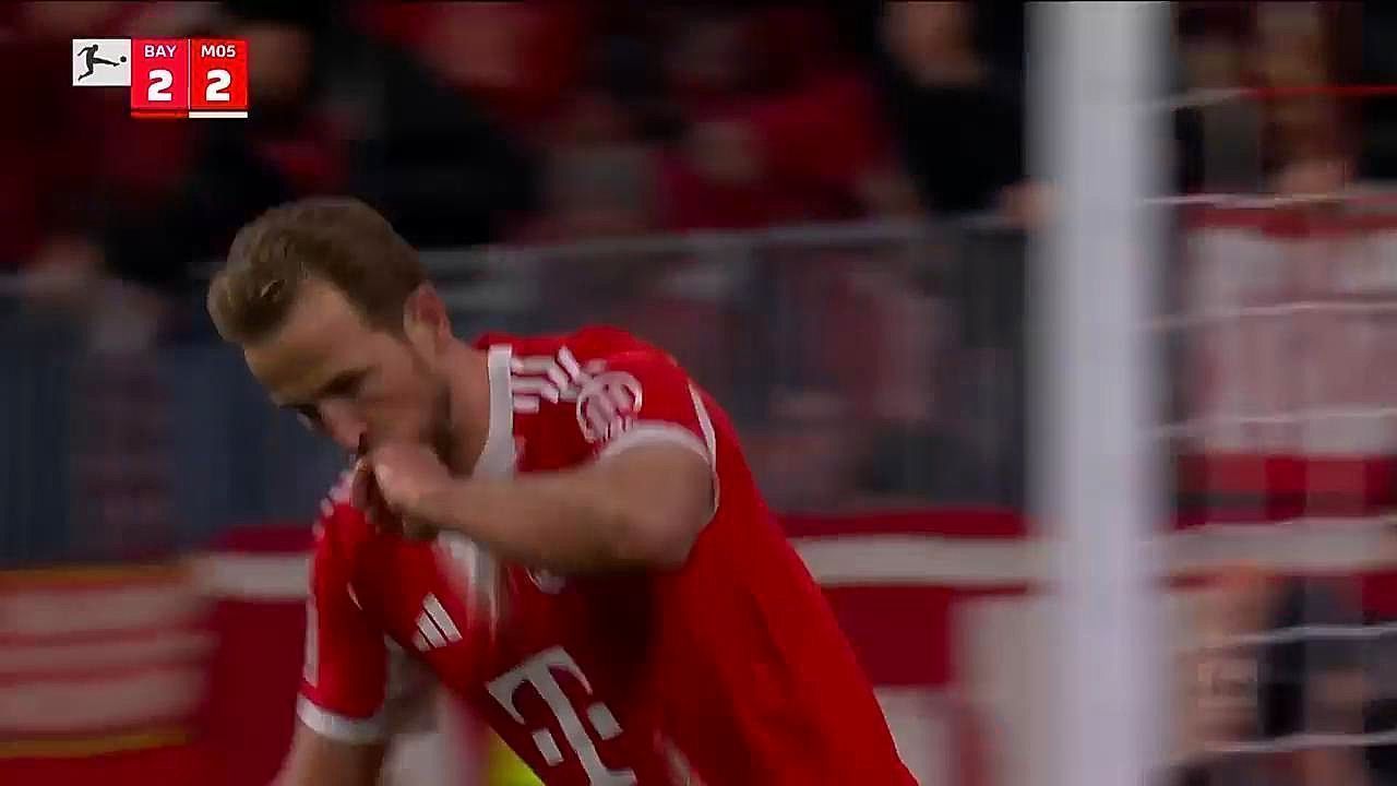 Kane penalty rescues point for Bayern against rock-bottom Mainz