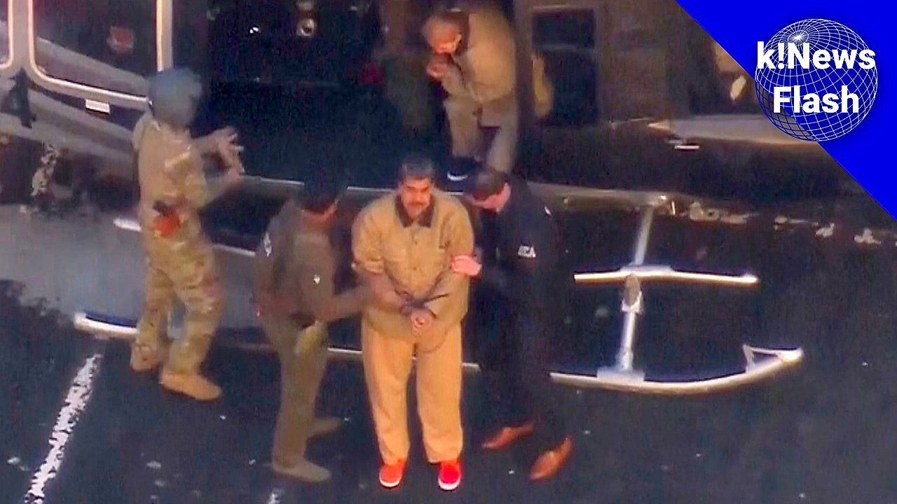 k!News-Schlagzeilen: Maduro vor Gericht, Trump will Kontrolle über Venezuela, Tote in Kiew