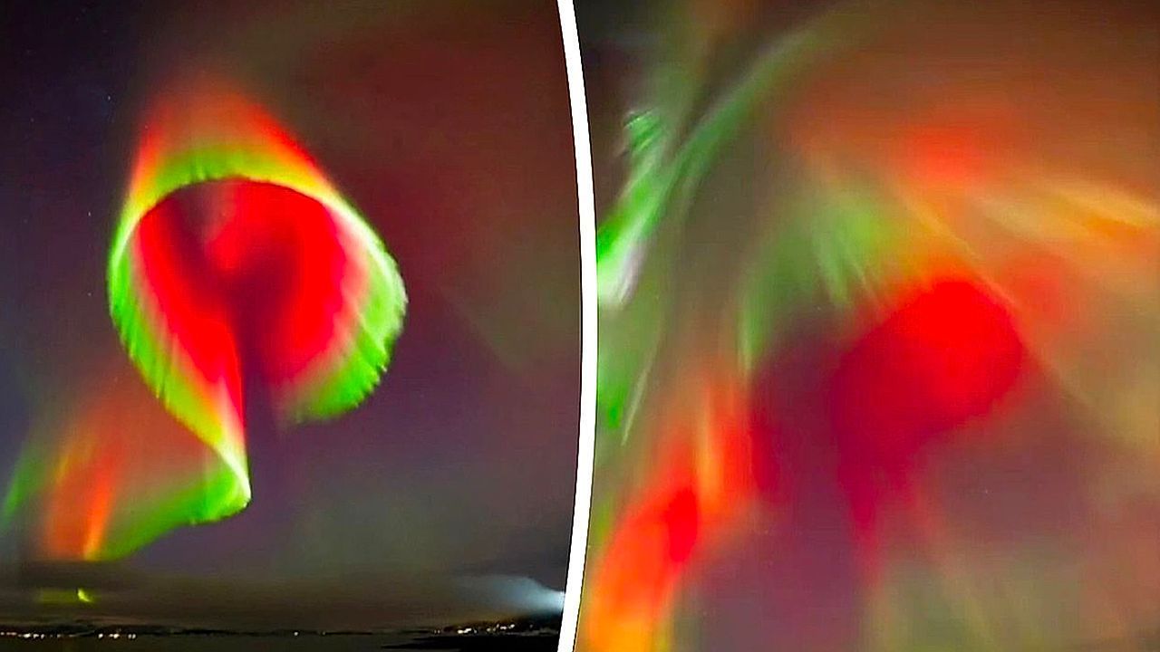 Video: Timelapse captures aurora from Norway, intensity not seen in 20 years