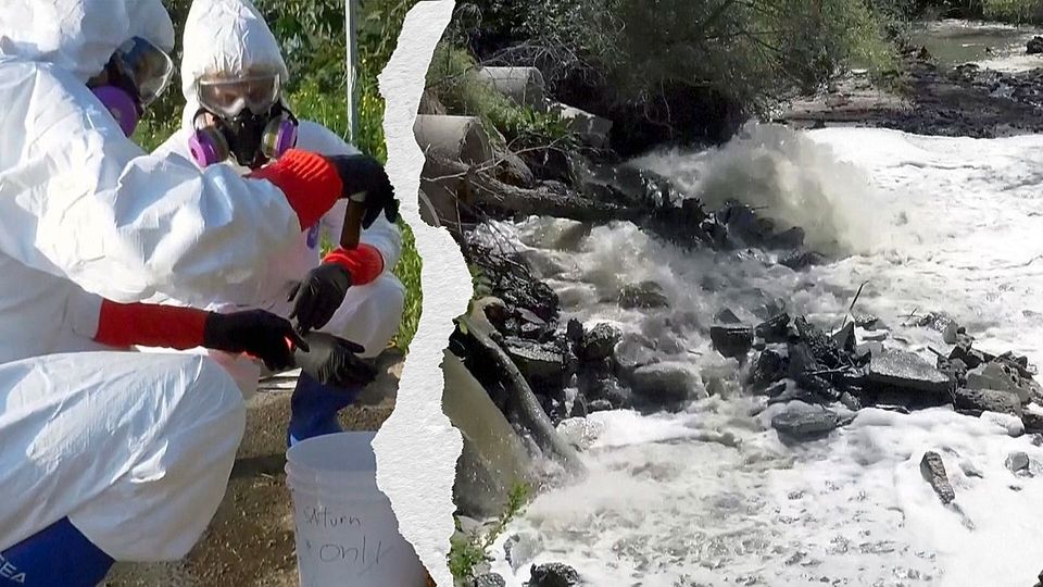 Giftige Abwässer an US-Grenze: Fluss wird zur Gesundheitsgefahr