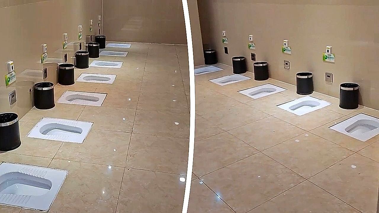 Video: Mall restroom sparks backlash over stalls with no partitions