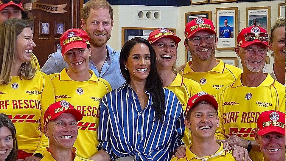 Australienreise: Harry and Meghan treffen Überlebende des Bondi-Beach-Anschlags