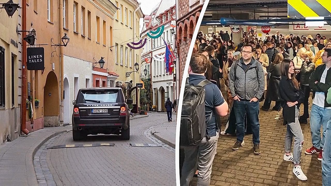 Video: Luftalarm in Litauen: Bevölkerung und Staatsspitze in Sicherheit gebracht