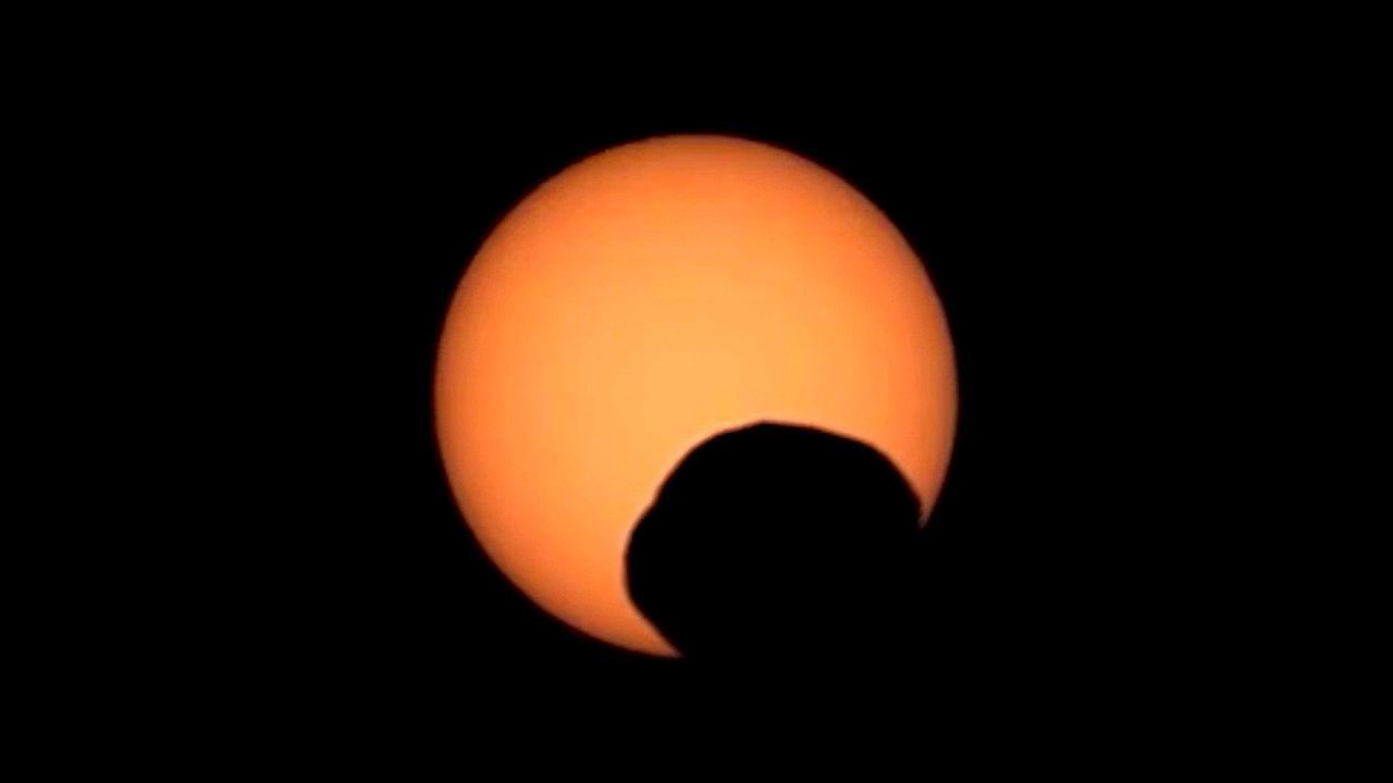 Video: Außerirdisches Spektakel: Rover filmt Sonnenfinsternis auf dem Mars