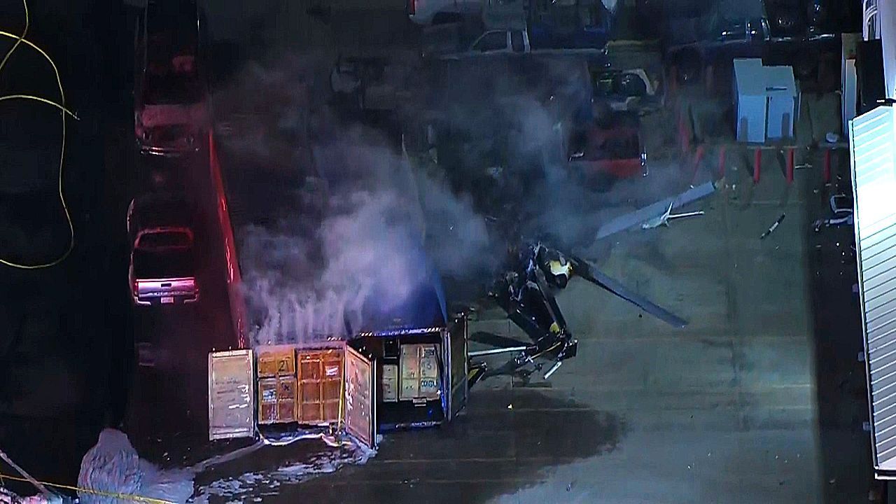 Video: At least 3 dead after TV news helicopter crashes in Los Angeles
