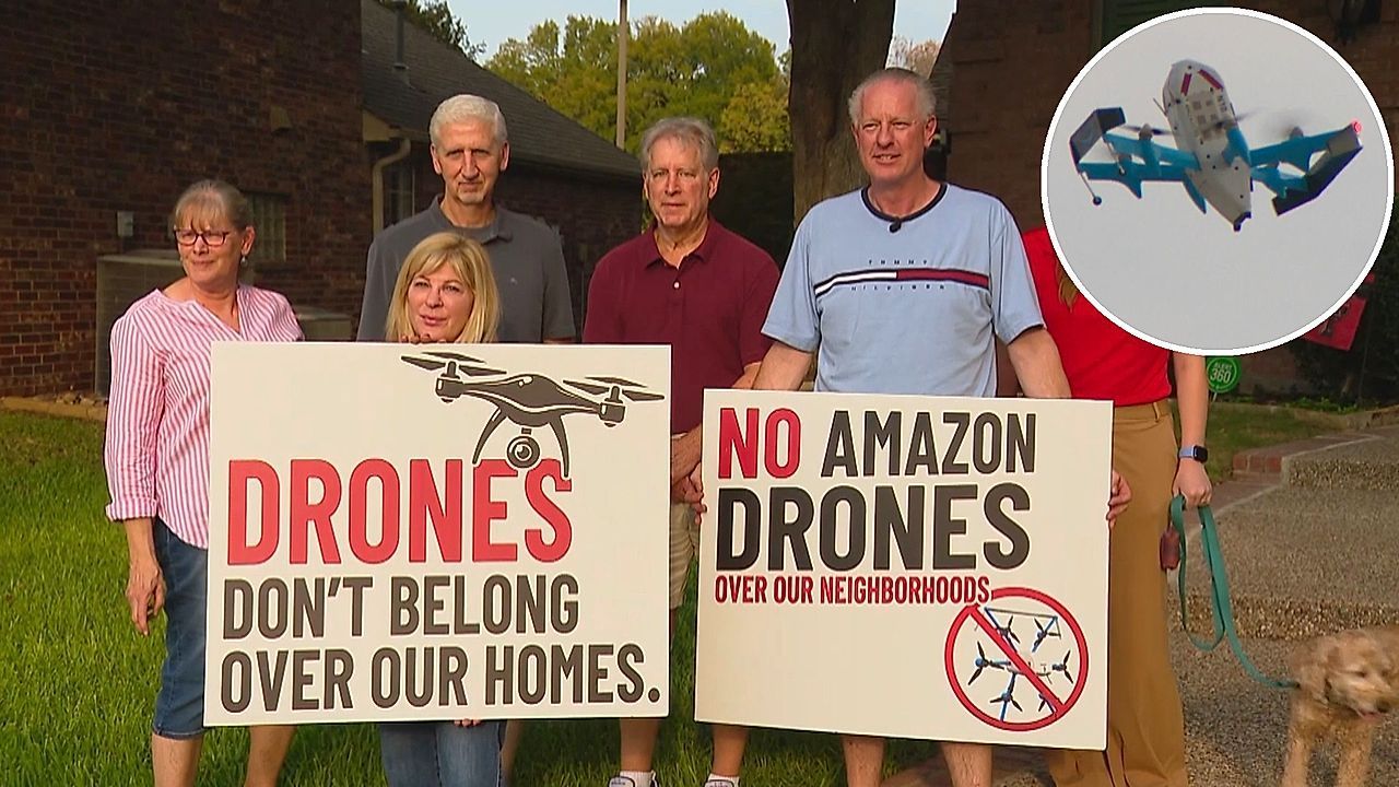 Video: „Wie ein Bienenstock“: Texaner wehren sich gegen Amazons Lieferdrohnen