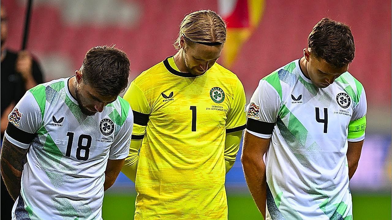Video: Ireland players protest during their match against Israel in solidarity with Palestine