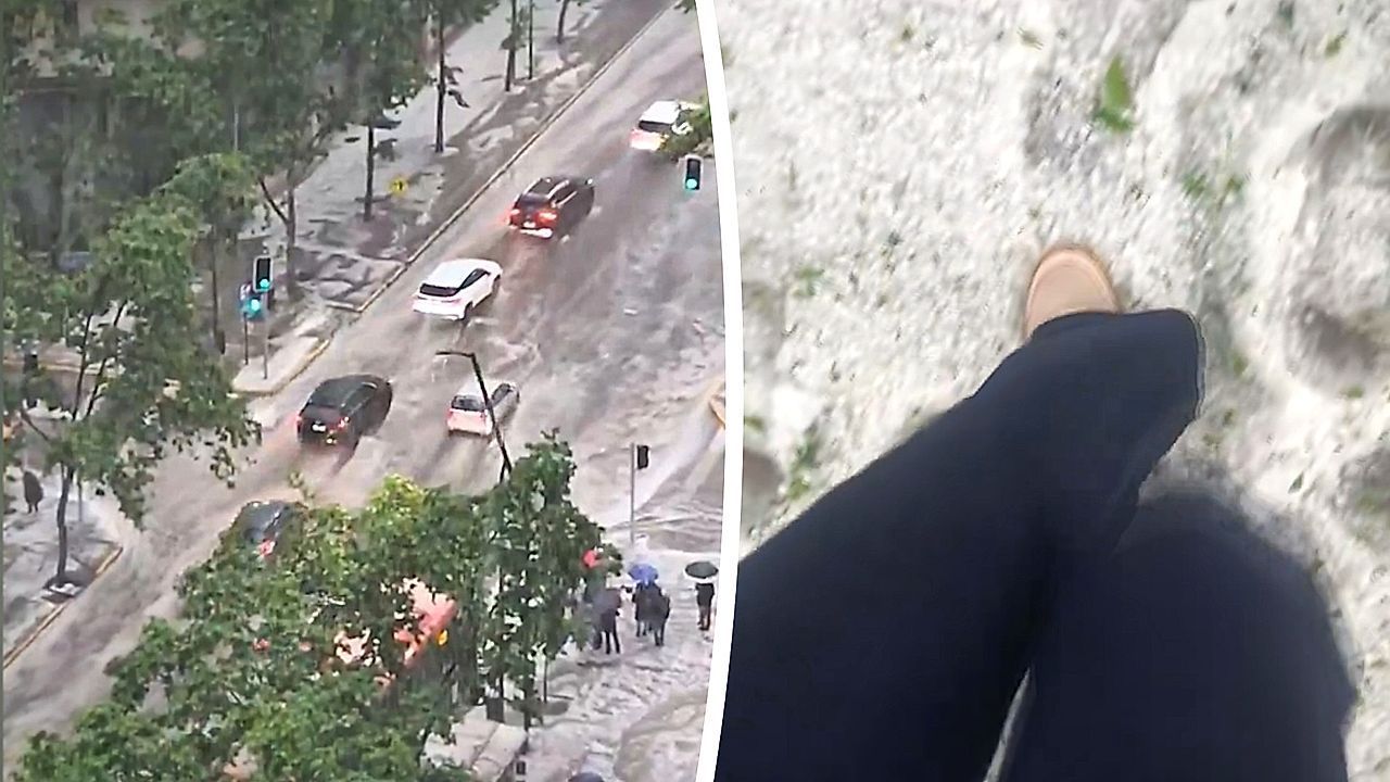 Freak hailstorm floods Santiago as tornado tears through Chile's capital