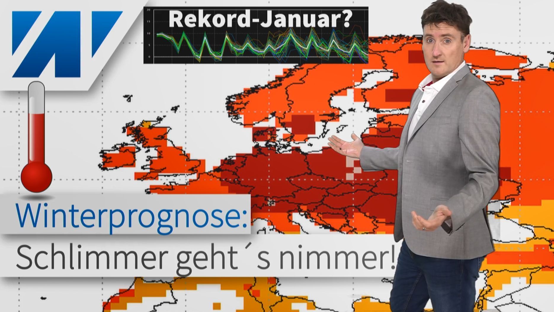 Germany is facing a record winter! January as warm as never before!