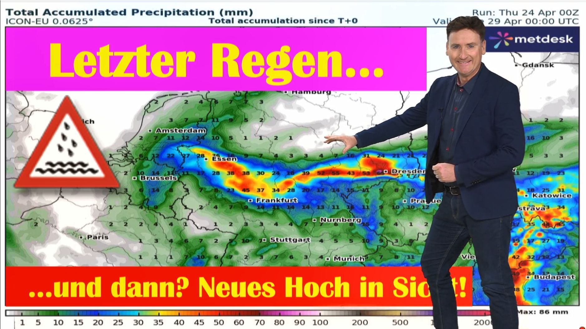 Video: Meteorologe verkündet erneuten Wetterwechsel: Jetzt kommt das Hoch Petra! Neue trockene Wetterphase steht an!