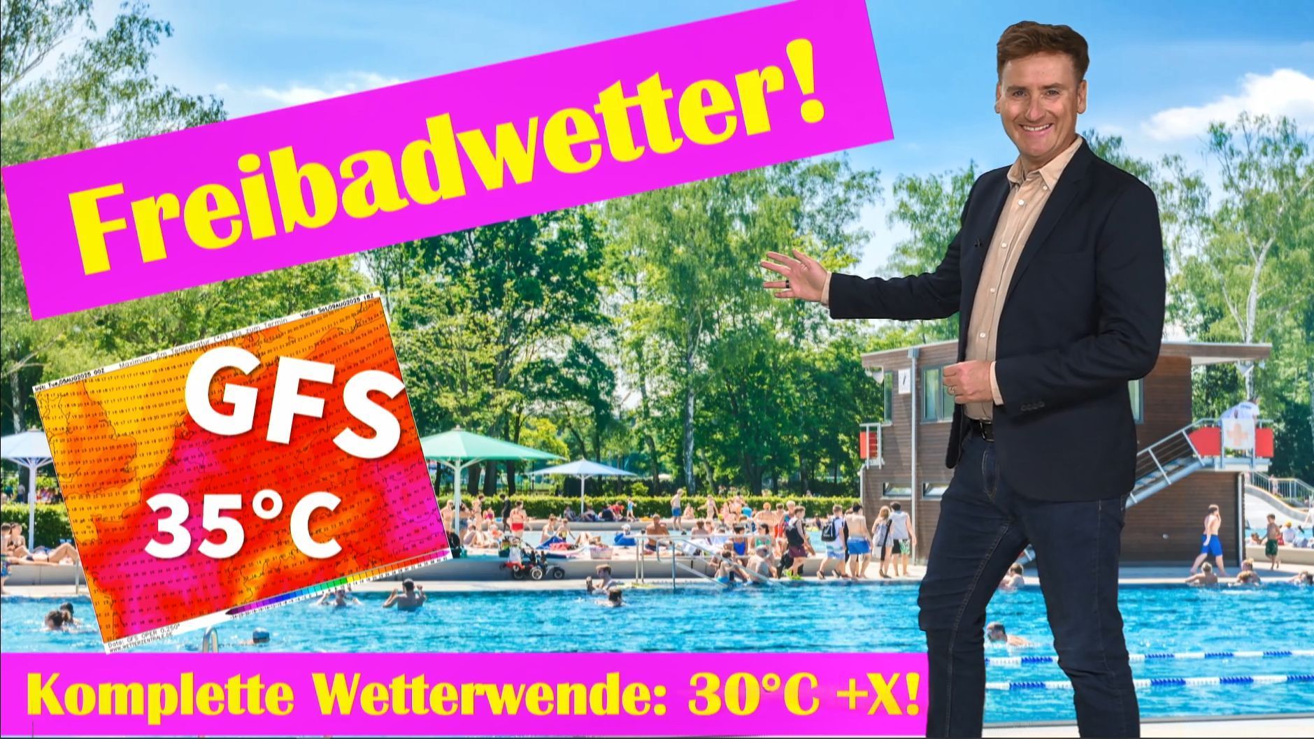 Video: 35°C und mehr am Wochenende?