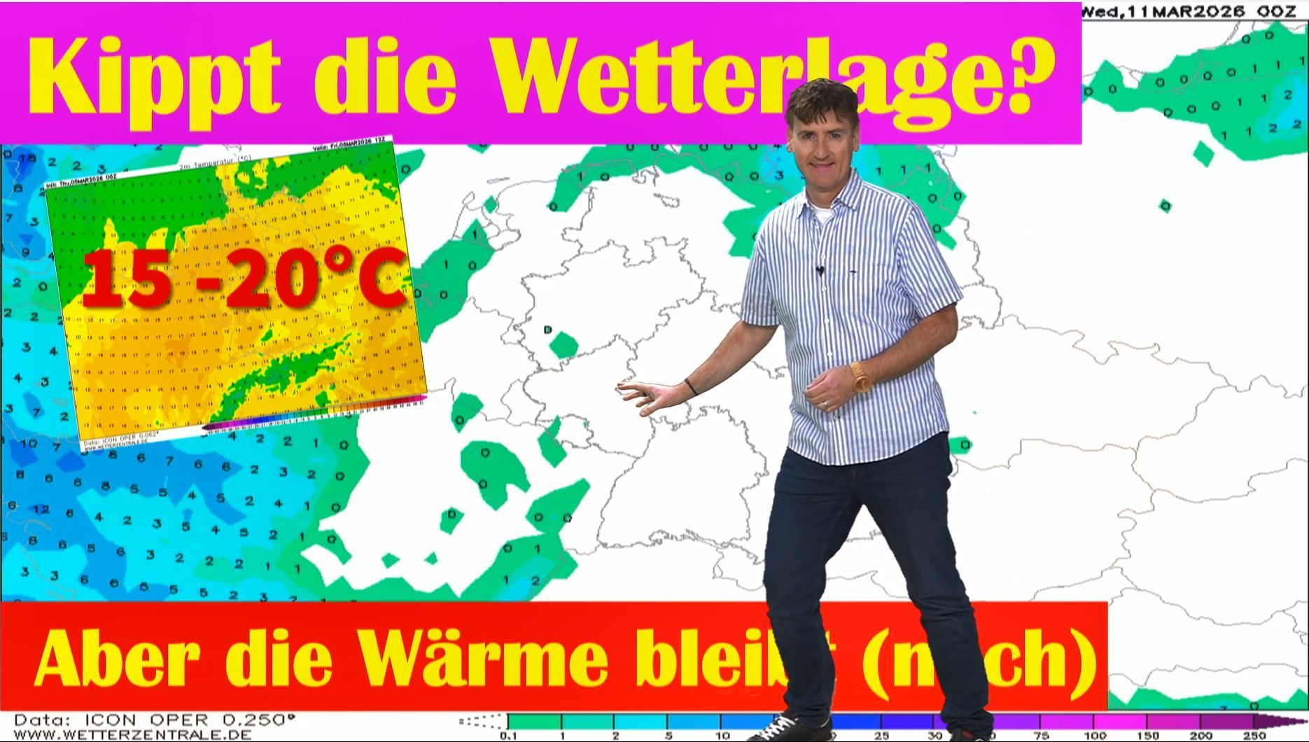 Video: Kippt da was? Nächste Woche sortiert sich die Wetterlage neu - aber die Wärme bleibt!