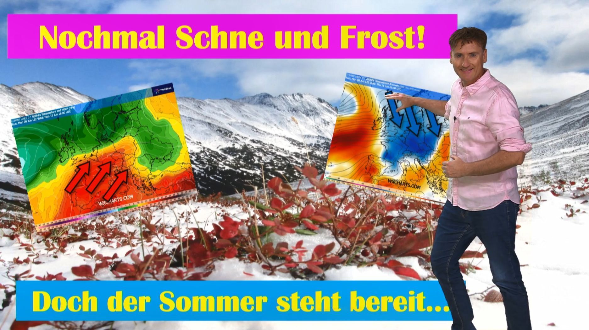 Video: Markante Wetterwende sicher: Nach der Schafskälte kommt ab Samstag der Sommer nach Deutschland - nächste Woche bis 35°C!