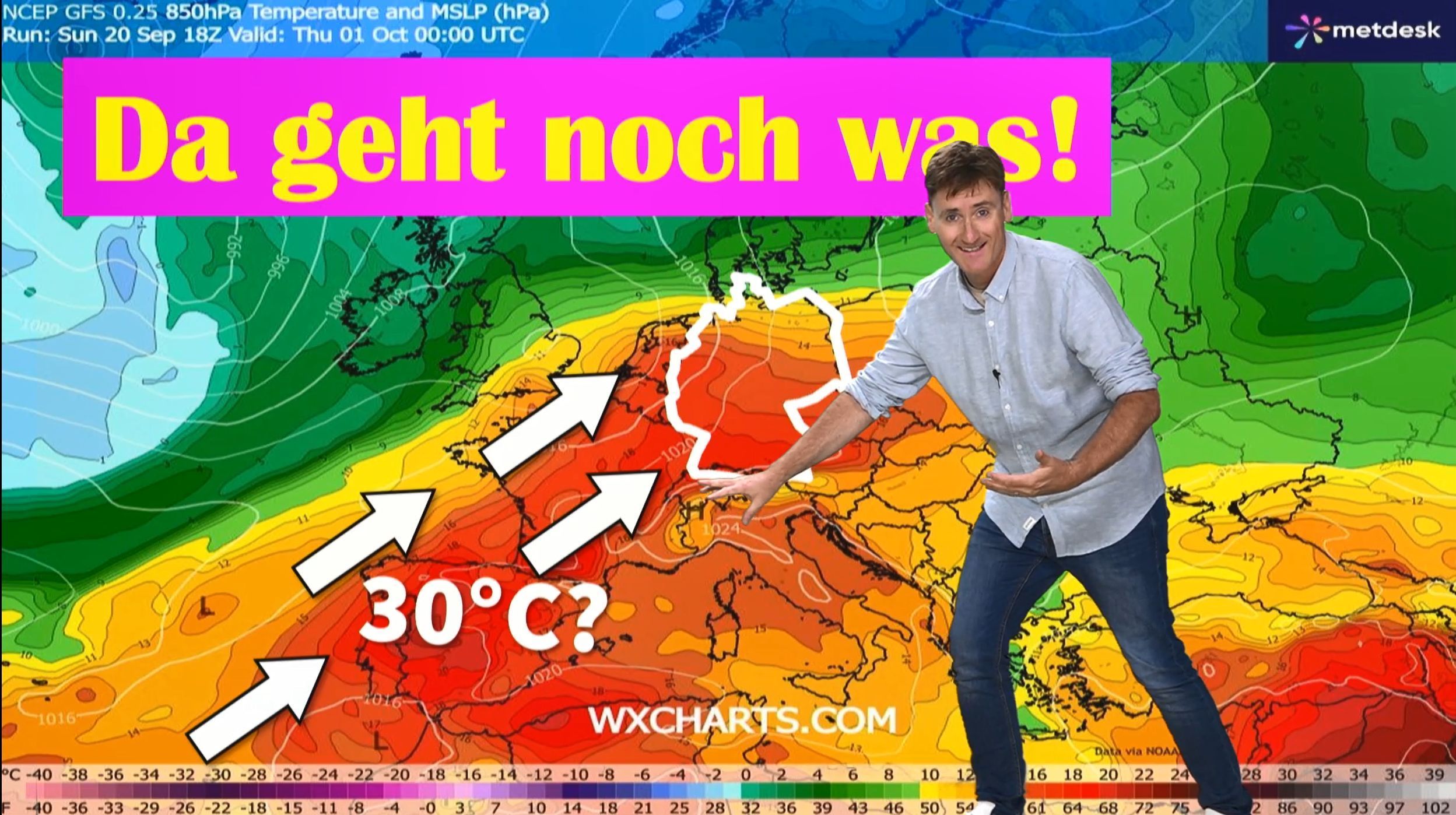 Video: 🔥 Afrikahitze rollt an – doch keiner sagt dir, wie weit die 30 Grad wirklich kommen ☀️