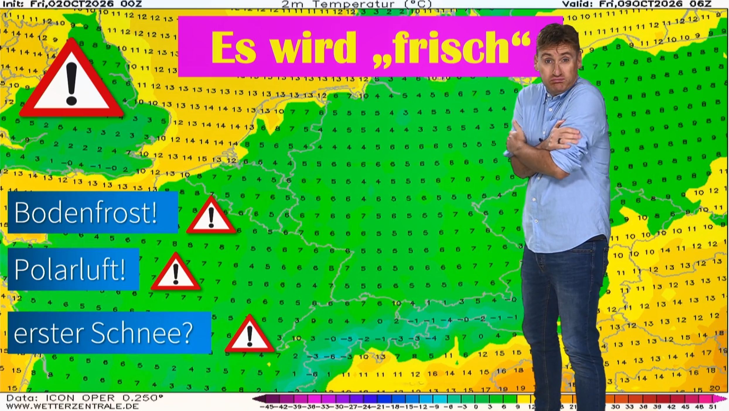 Video: 🍂 Noch 25 Grad am Feiertagswochenende – doch dann kommt der Voll-Absturz. Wir verraten den Termin
