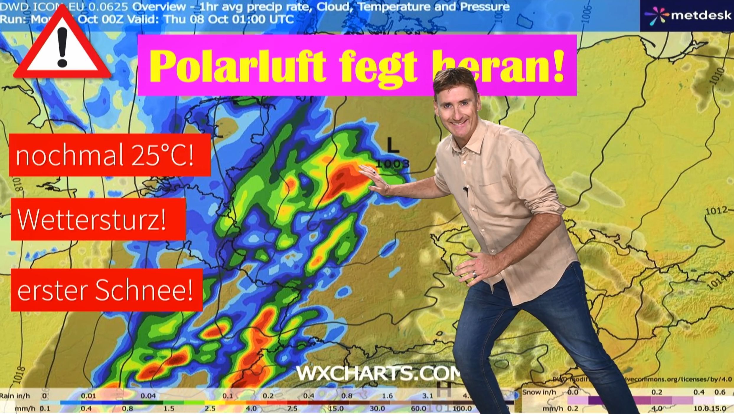 Video: Von 25 Grad in den Frost? 🥶 Der Polarluft-Absturz kommt – aber anders, als alle denken