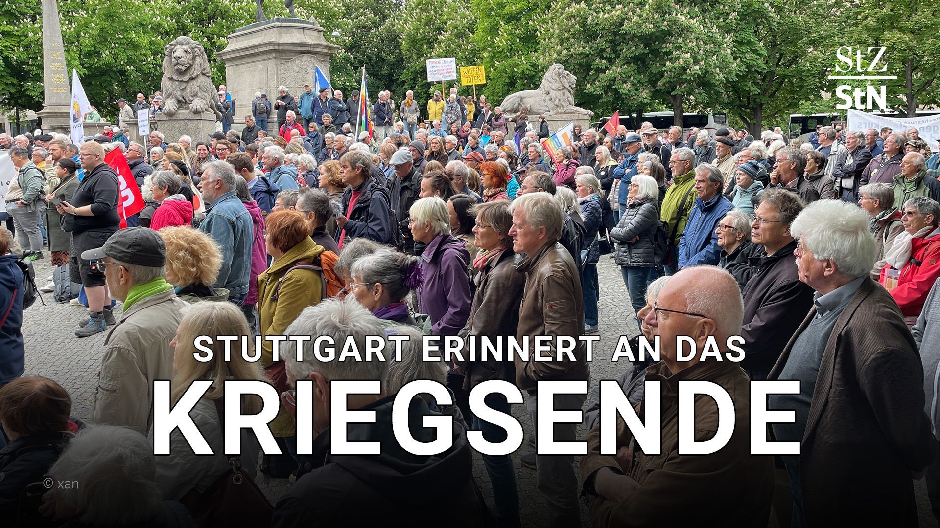 Video: Kundgebung am 8. Mai: Stuttgart erinnert ans Kriegsende