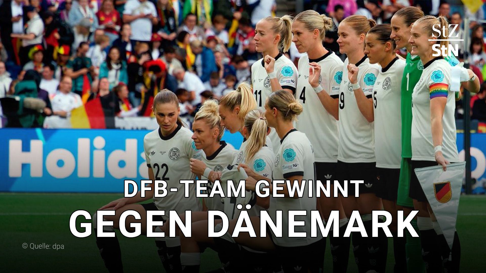 Victory against Denmark: DFB team in knockout stage