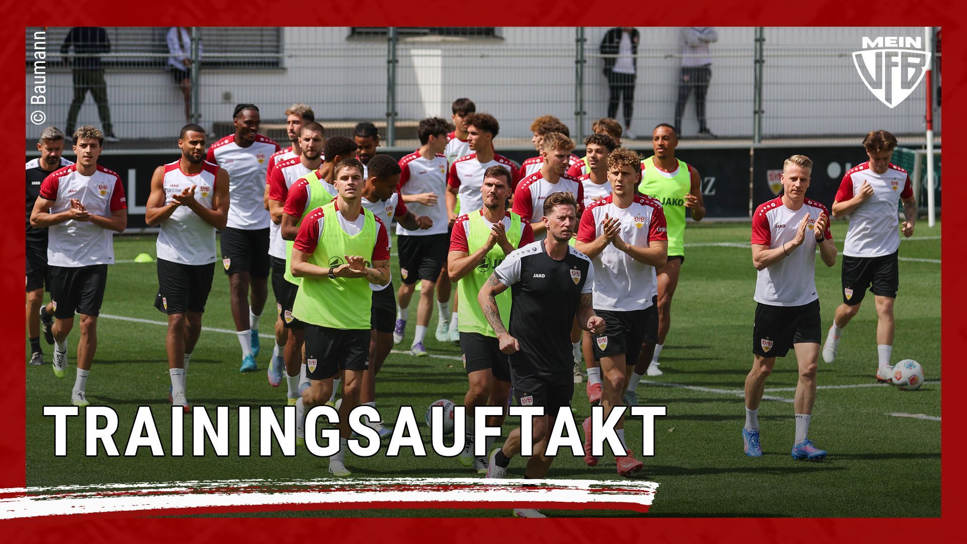 Video: Trainingsauftakt des VfB Stuttgart