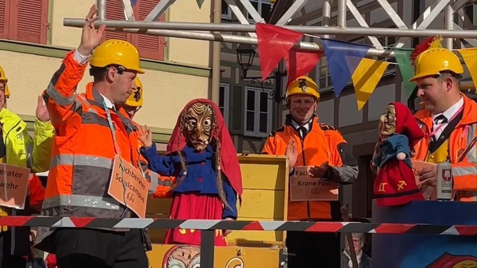 Video: Die Narrenzunft AHA aus Weil der Stadt startet in die Fasnet