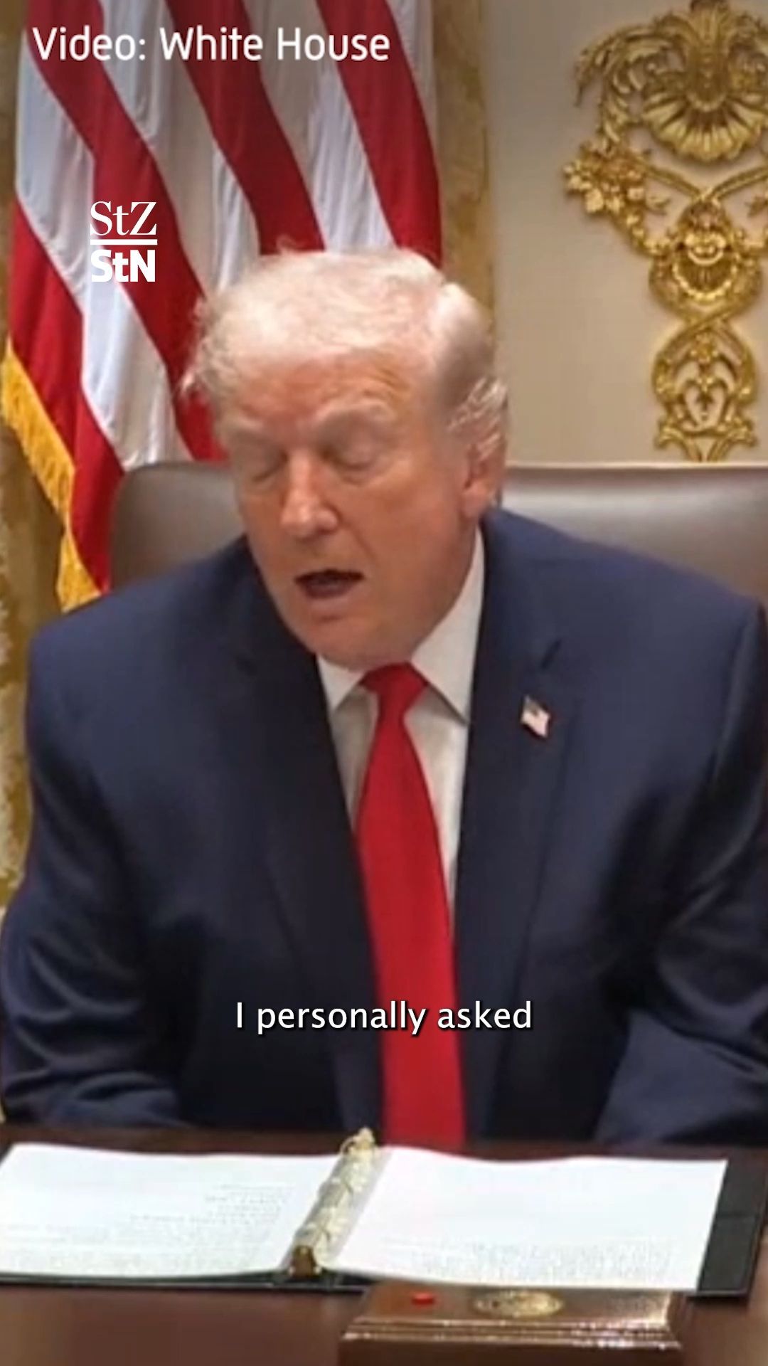 Video: Trump vereinbart einwöchige Waffenrufe in Kiew wegen Kälte