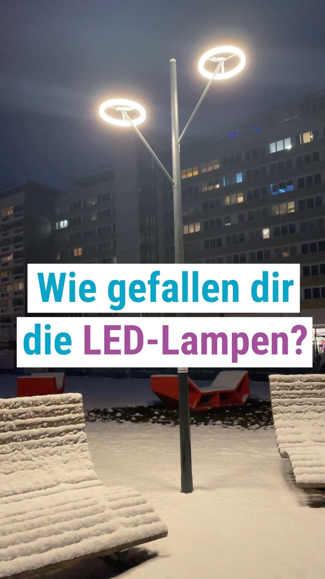 Video: So finden Cottbuser die neuen LED-Lampen