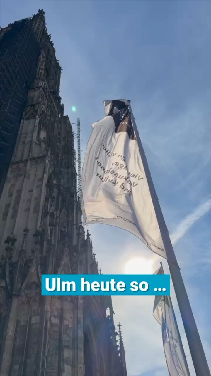 Video: Frühlingswetter in Ulm