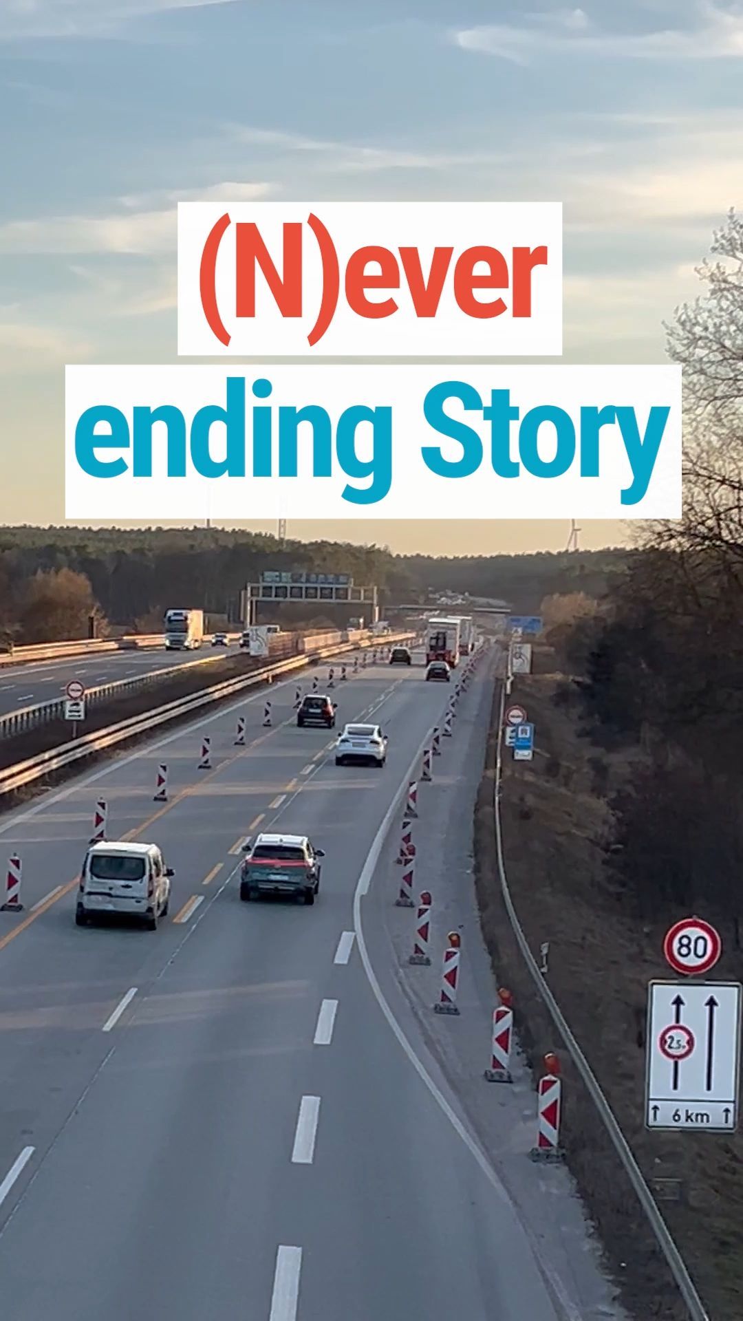 Video: A10 bei Tesla: Tempo 80 bleibt – Bauarbeiten dauern bis November 2026