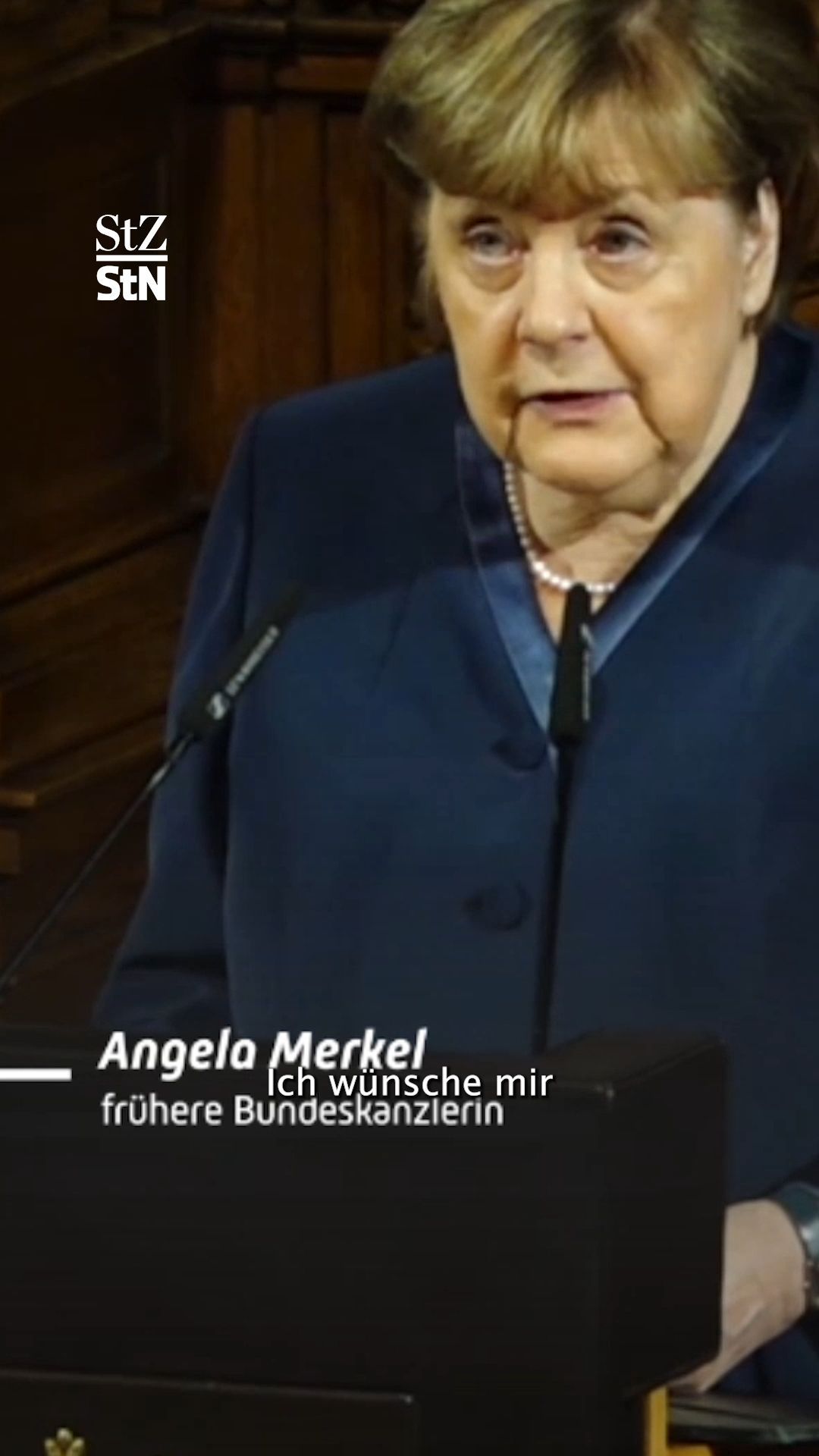 Video: Merkel mahnt beim Matthiae-Mahl: Europa muss sein Schicksal selbst bestimmen
