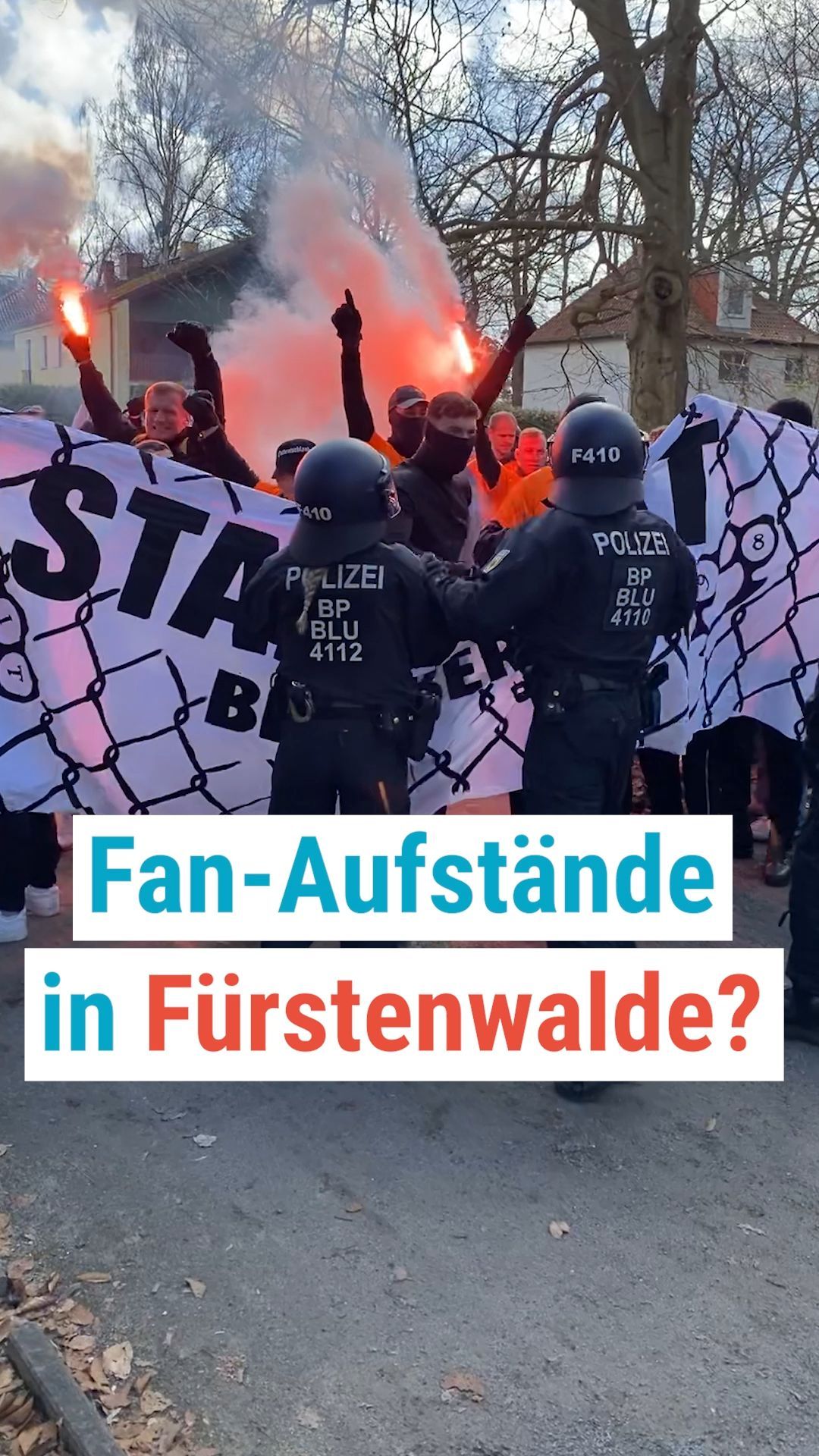 Video: Krawall-Situation in Fürstenwalde?