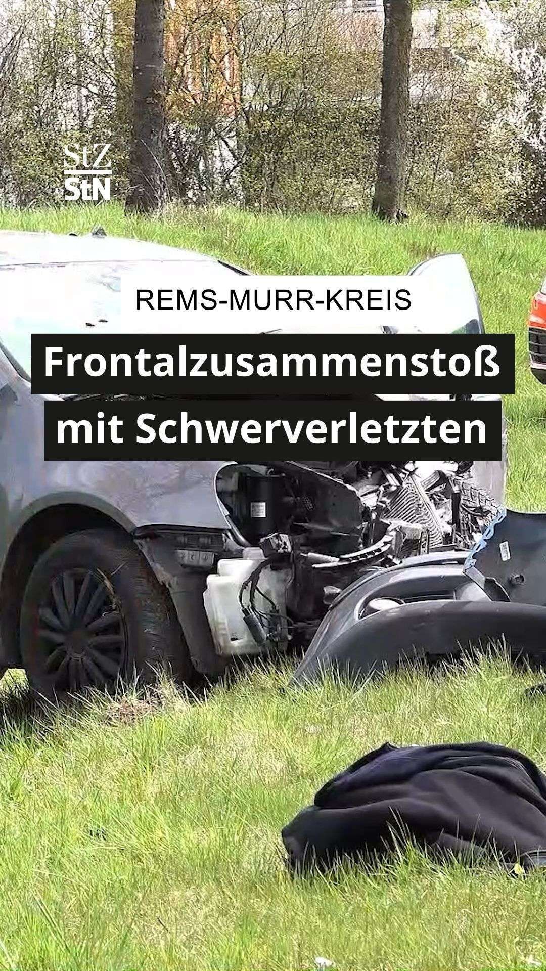 Video: Rems-Murr-Kreis: Frontalzusammenstoß mit mehreren Schwerverletzten