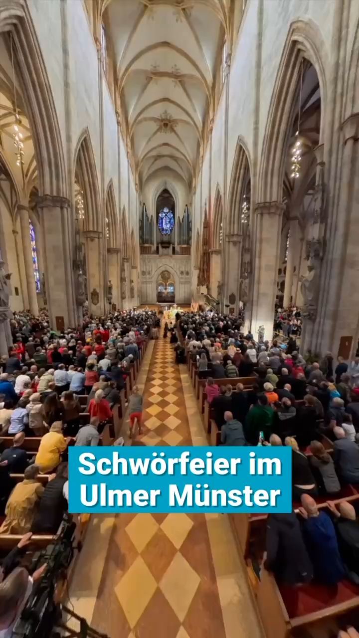 Video: Eindrücke von der Schwörrede im Ulmer Münster 2025!